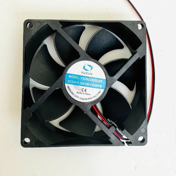 Quạt làm mát 24V - 9cm*9cm,  Quạt máy hàn 9cm 2
