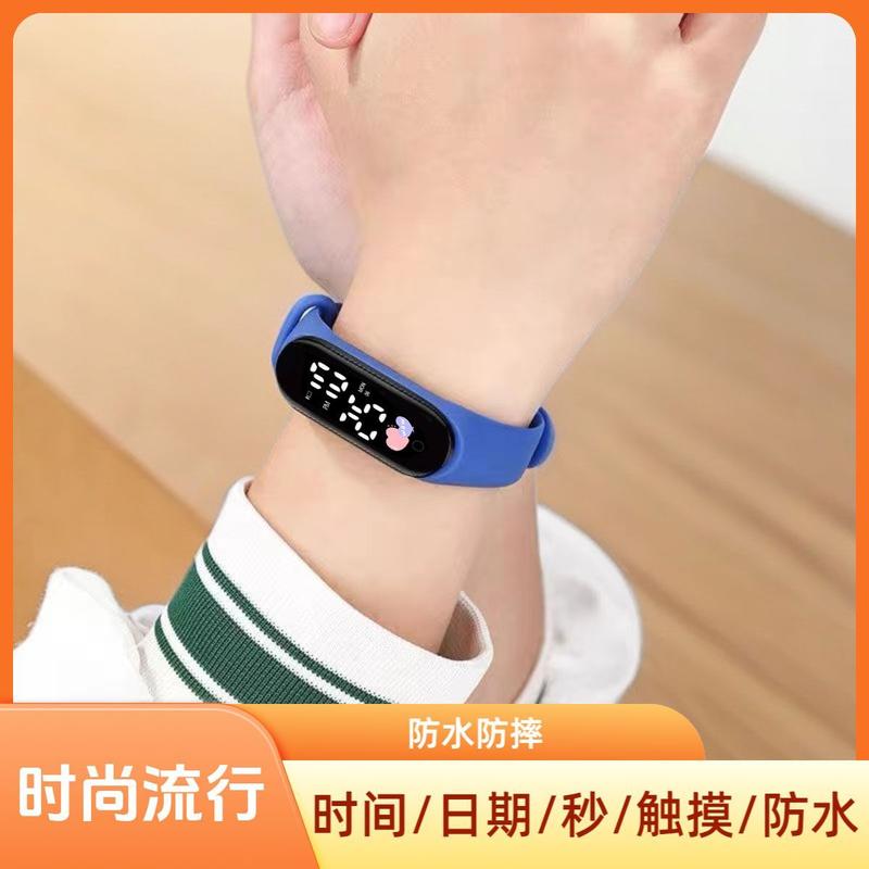 Product Introduction of Trendy Cool Luminous Waterproof Electronic Watch for Middle and High School Students 1