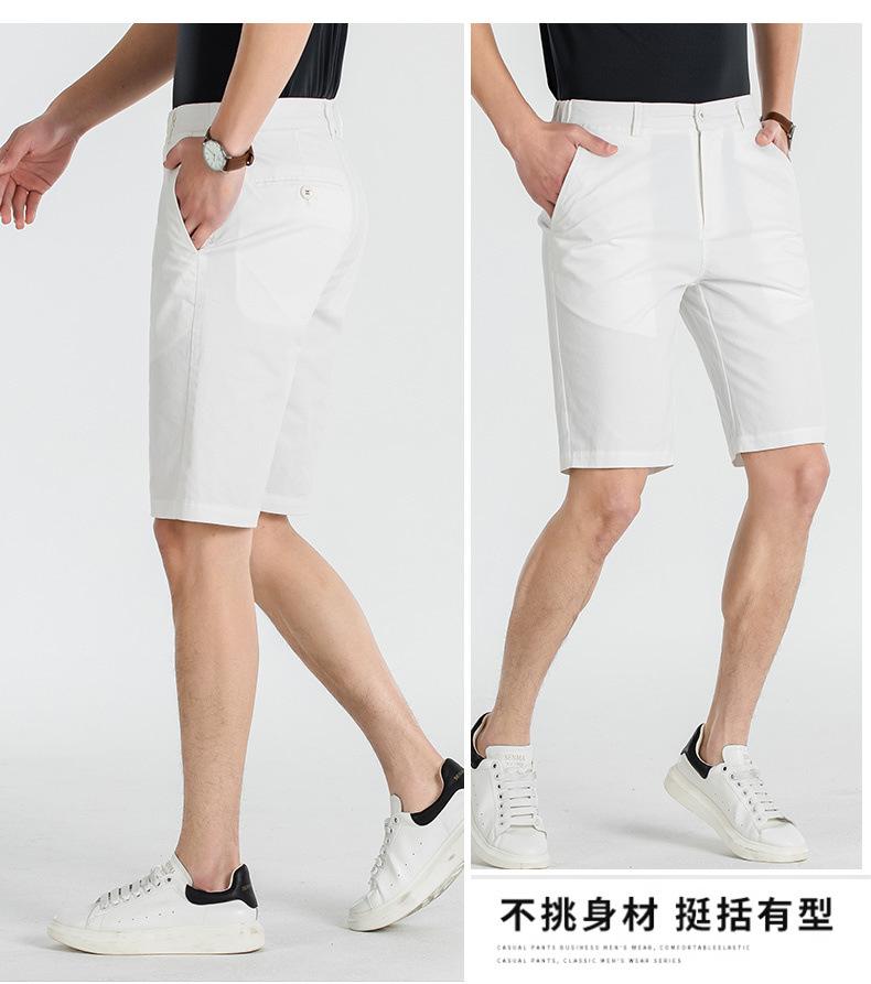Product Introduction of Men's Shorts, Loose Fit, Plus Size, Casual Pants, Breathable Cotton Material, Suitable for Workwear, Hiking and Sports, Fashionable, Stylish, Men's Clothing, Summer 2024 Collection 16