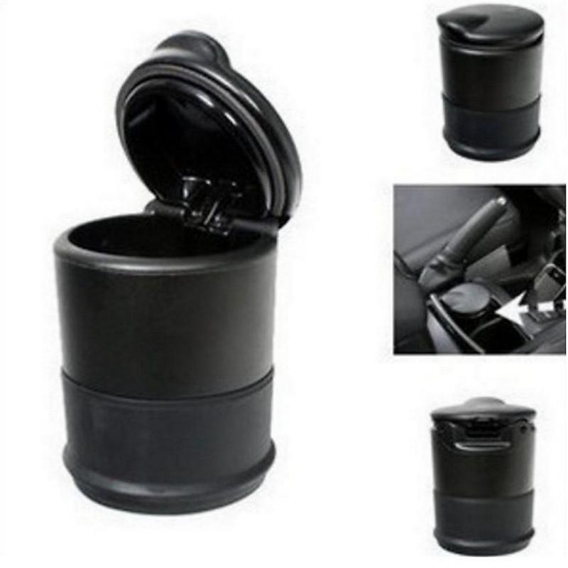 Cốc Gạt tàn thuốc để bàn hoặc xe hơi ô tô có đèn led Phụ Tùng Nội Thất