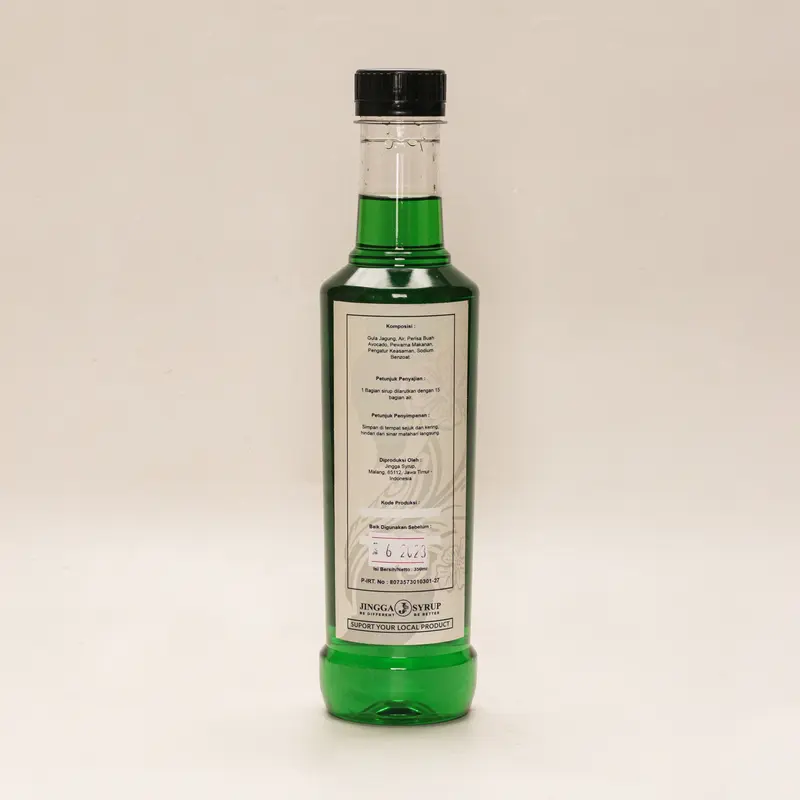 Jingga Avocado Syrup 350ml - Sirup Rasa Alpukat untuk Mocktail dan Cocktail 3