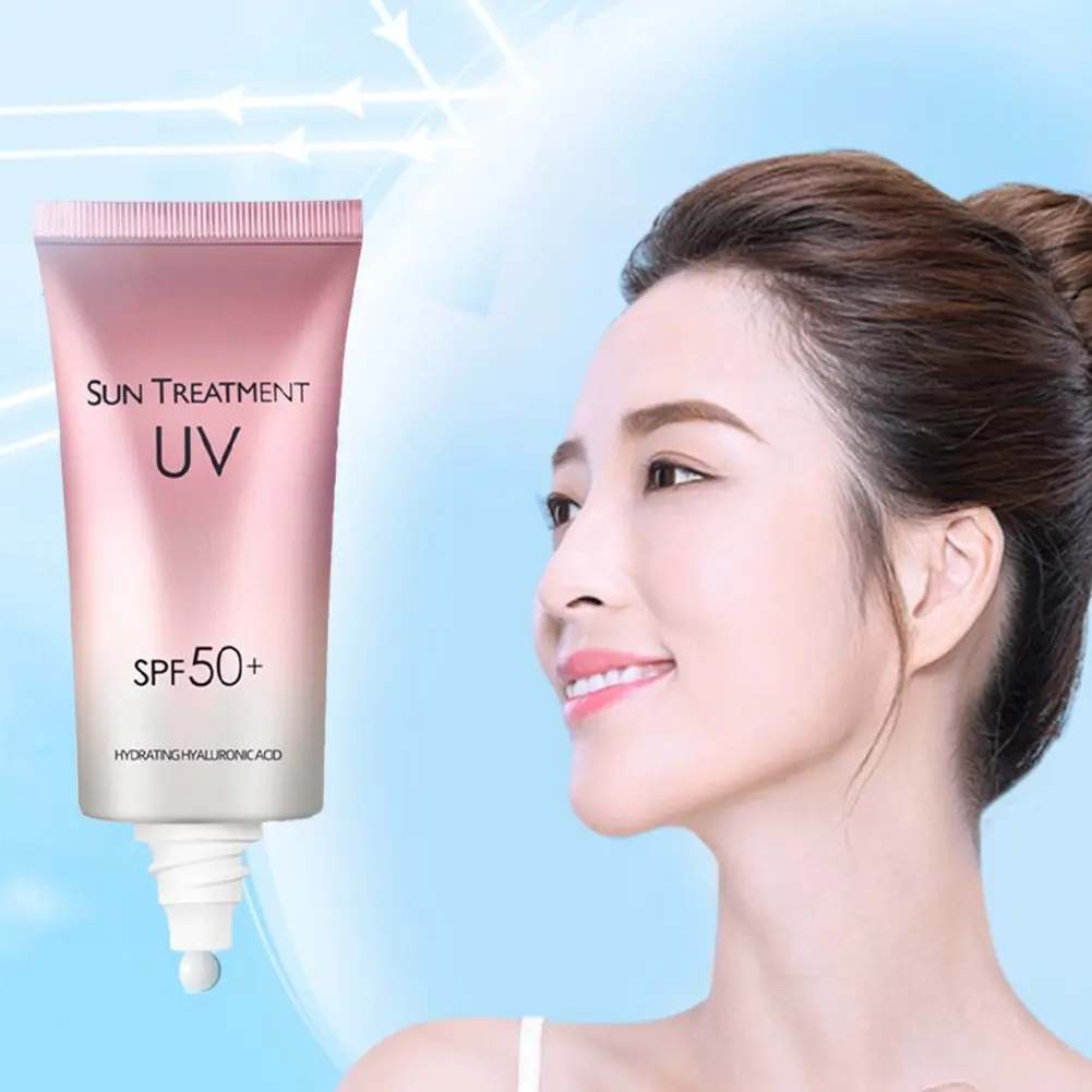 Pelindung matahari SPF 50, Pelindung muka, krim badan, tiada berminyak, pelindung matahari, ZOE, pemutihan, pelembab Facial Skincare