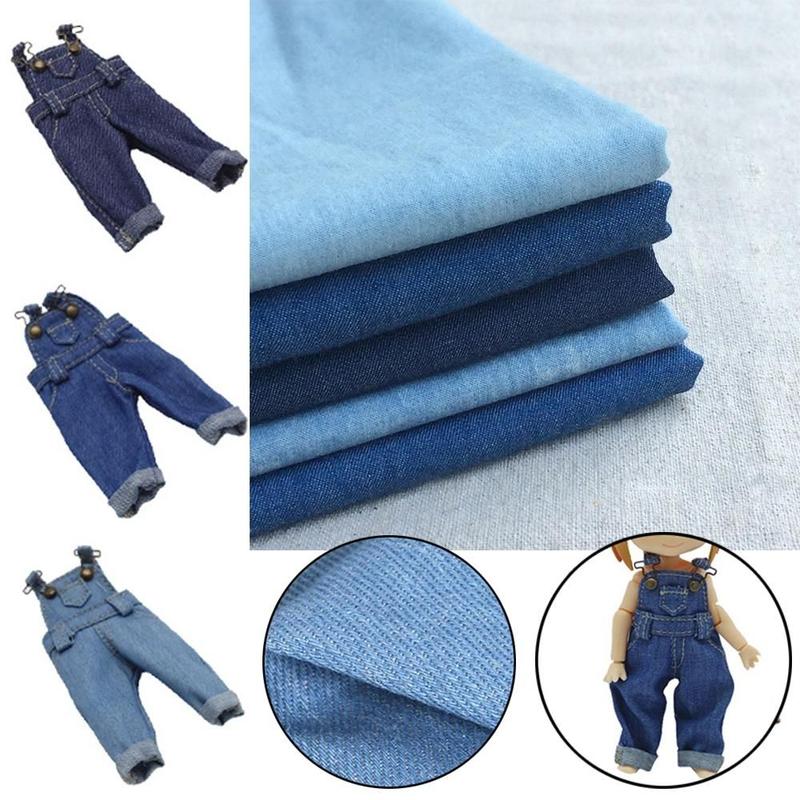 High Quality Cotton Fabric Home Textile Handmade Doll Cloth  Denim Clothes Bedding Sewing DIY Dress Materials 0