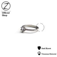 Gambar Zafa Cincin titanium wanita fashion korea Anti Karat Anti Hitam - Hanabi cincin titanium - 8 dari Zafa Aksesoris Kota Depok 3 Tokopedia