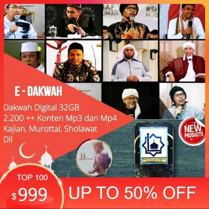 (100% Original) Flashdisk 4GB Full Isi Mp3 Pengajian Anwar Zahid Terhits terbaru Storage otg