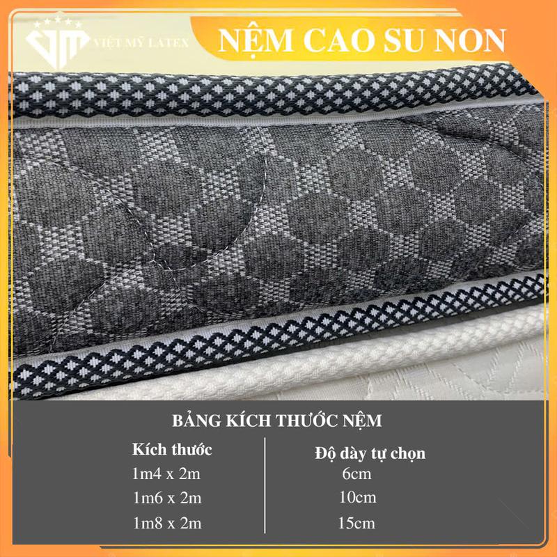 Product Introduction of NỆM  1M6 X 2M X 5CM CAO SU NON VIỆT MỸ ( CÓ NHẬN LÀM KÍCH THƯỚC LẺ ) 15