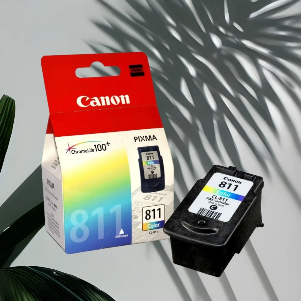 Tinta Catridge Canon 811 Color tinta canon pixma pg 811 color catridge original for ip2770  Original Black Cartridge Toner