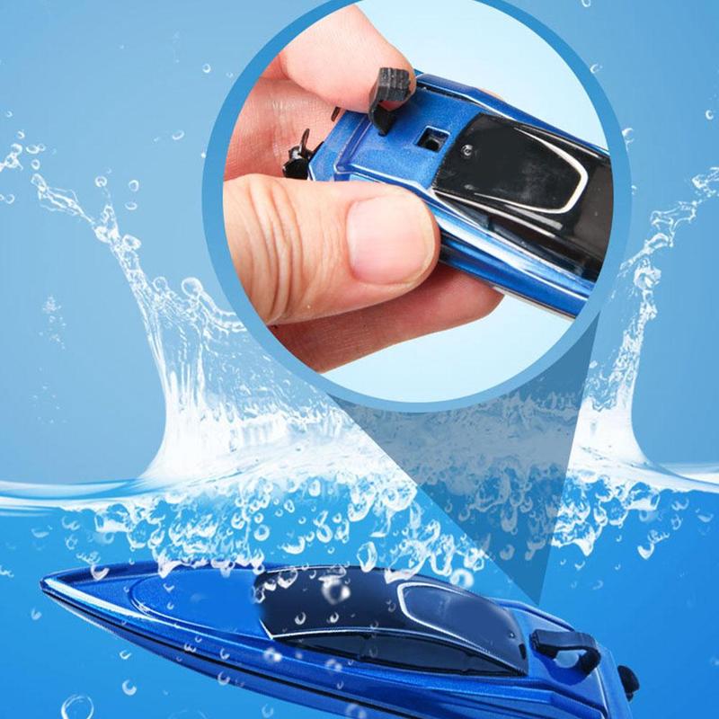 Product Introduction of Remote Control Ship Rc Boat Pool Toy LED Light Waterproof Control High Control Boat Speed Party A8A2 39