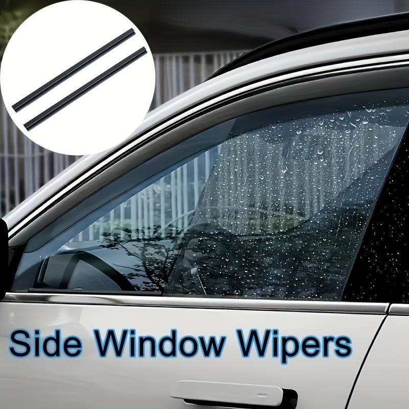 Product Introduction of Car Side Window Rain Cover, Car Side Window Rain Scraper, Clear View Car Side Window Rain Cover for Driver & Passenger Window 5
