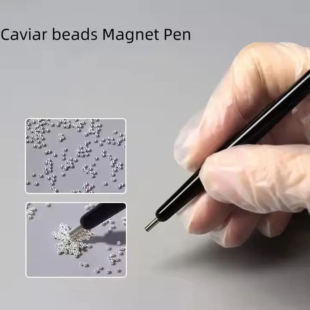 Nail Enhancement Tool Specialized Magnetic Pen For Nail Suction Steel Balls High-precision Magnet Tool For Nail Shops