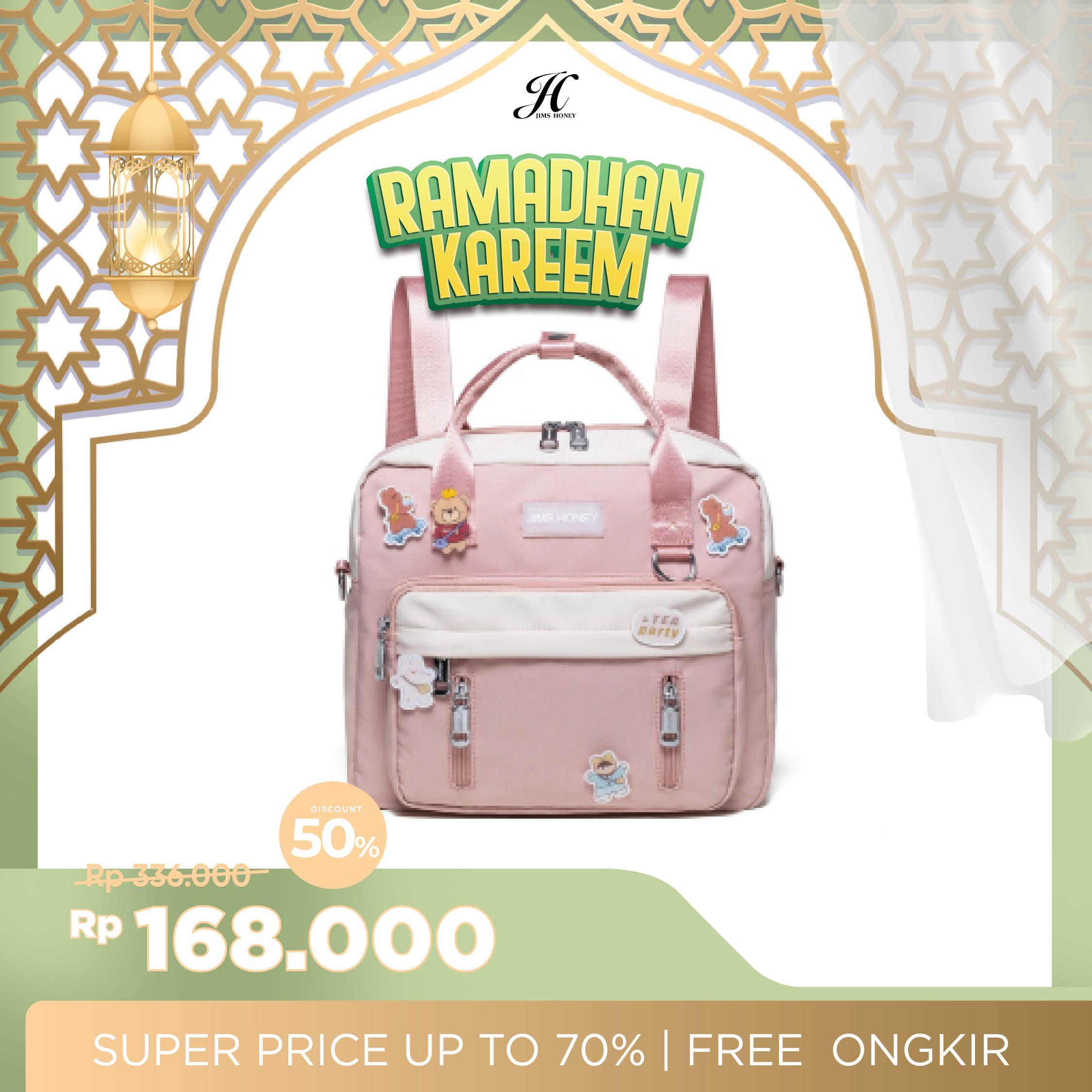 JIMS HONEY TAS RANSEL WINNIE PLUS BACKPACK