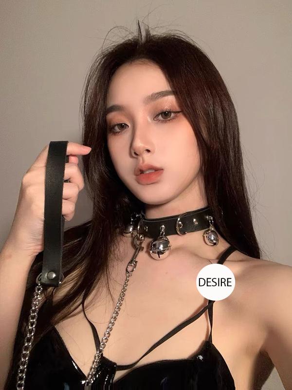 Vòng cổ Chocker da PU DESIRE VC-001 6