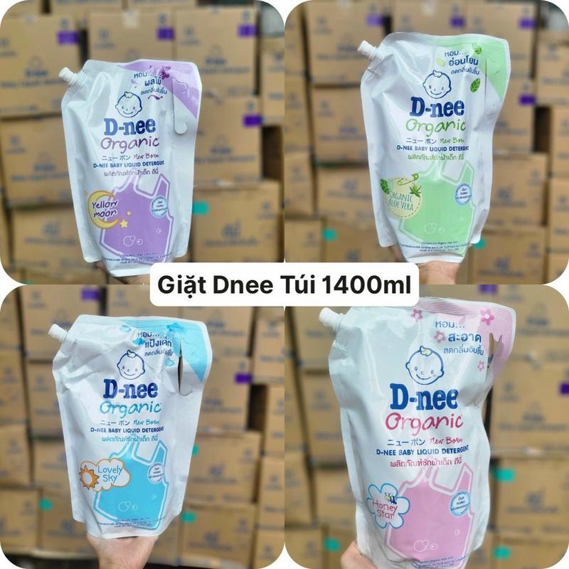 Nước Giặt Dnee Túi 1400Ml - An Toàn Cho Bé Sơ Sinh - Có Nắp Đóng Mở - Chính Hãng Nội Địa Thái Lan 4