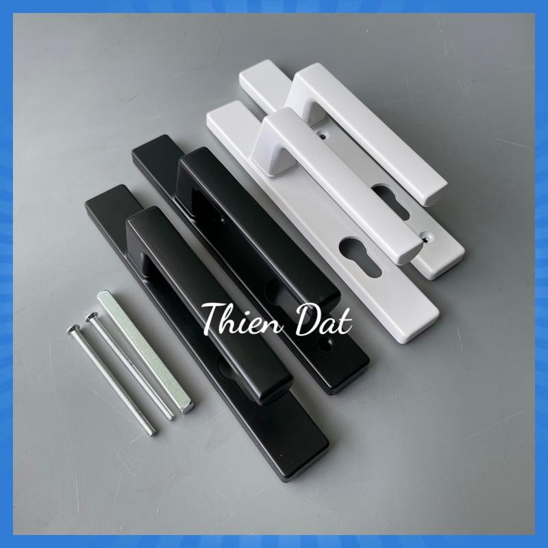 ￼1 Cặp Tay Nắm KinLong TRẮNG - ĐEN - XÁM Dùng Cho Cửa Nhôm Xingfa