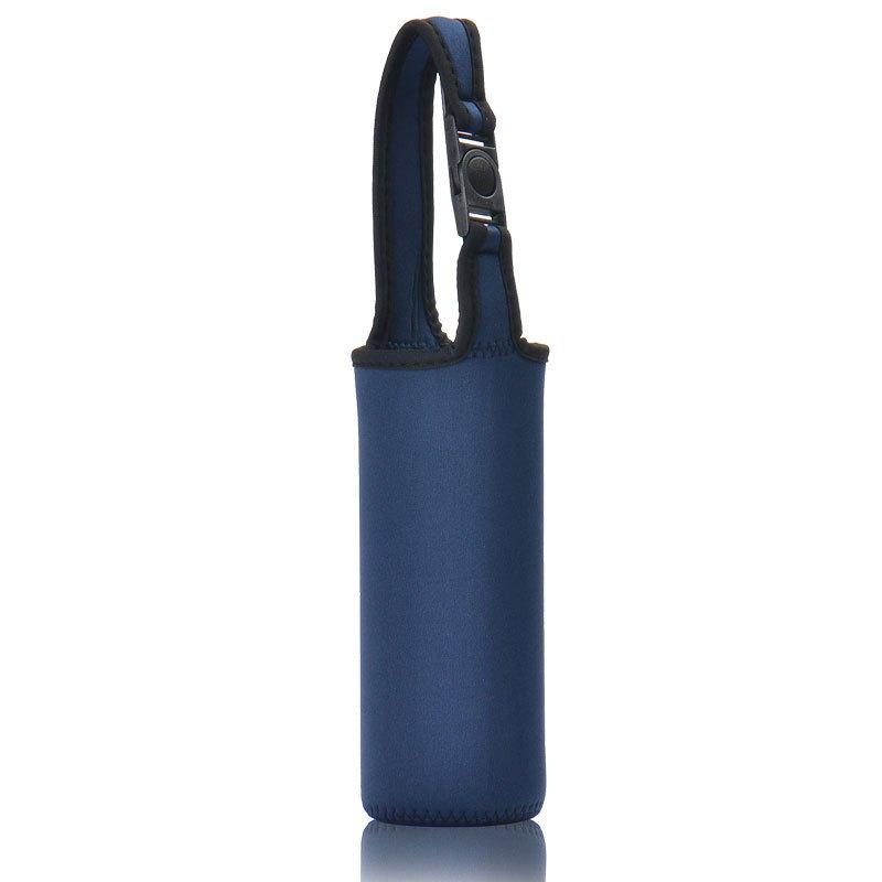 Túi Vải Đựng Bình Nước 500ml 600ml Kiểu Trụ Vải Dày, Túi Đựng Màu Trơn Đường Mau Chắc Chắn 1