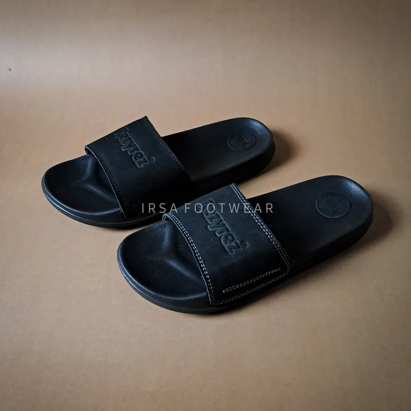 REZYREZ SANDAL KULIT ASLI GARUT / SANDAL KULIT / SANDAL PRIA / SANDAL SLOP / SANDAL SLIDE / BISA COD 3