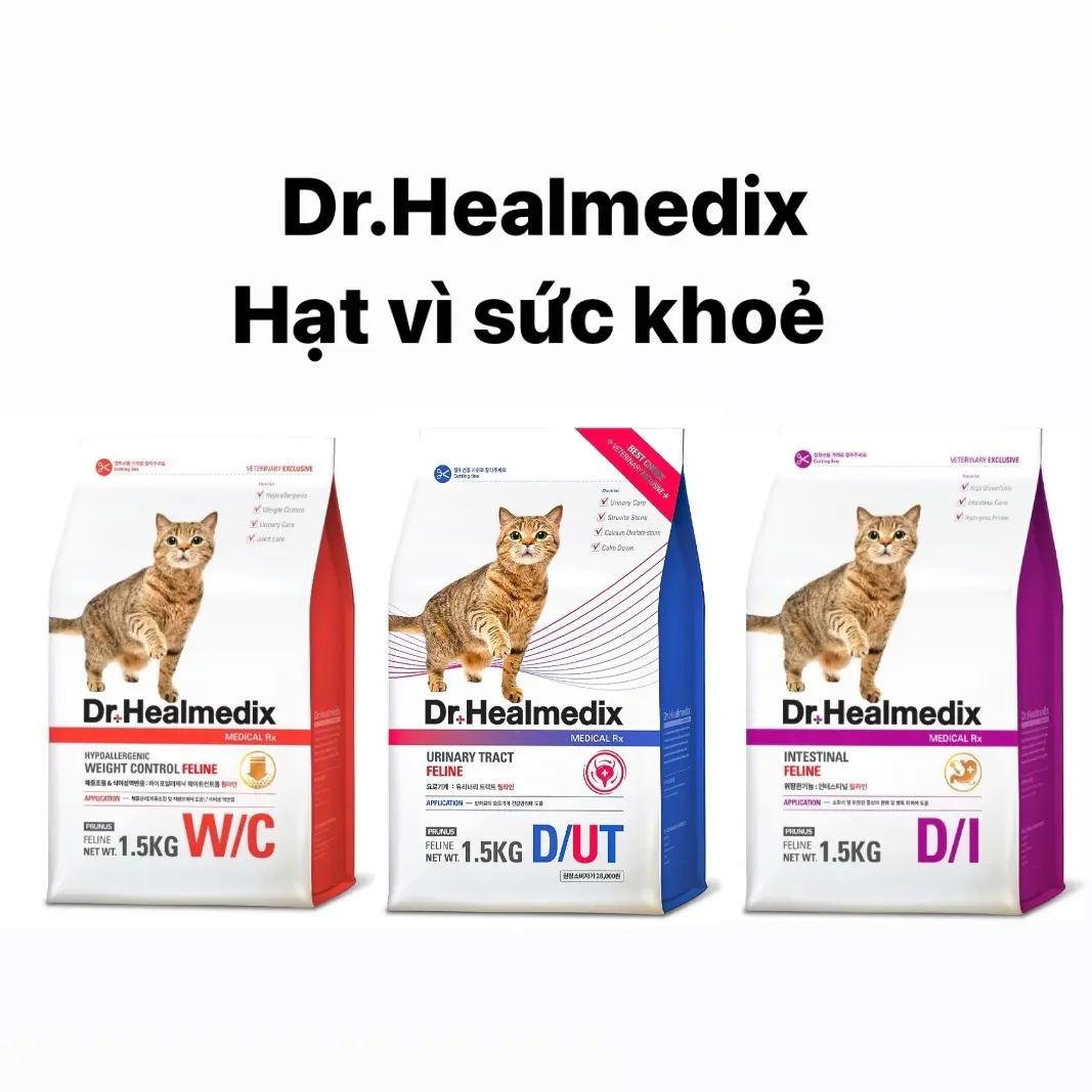 Hạt Dr.Healmedix dành cho mèo