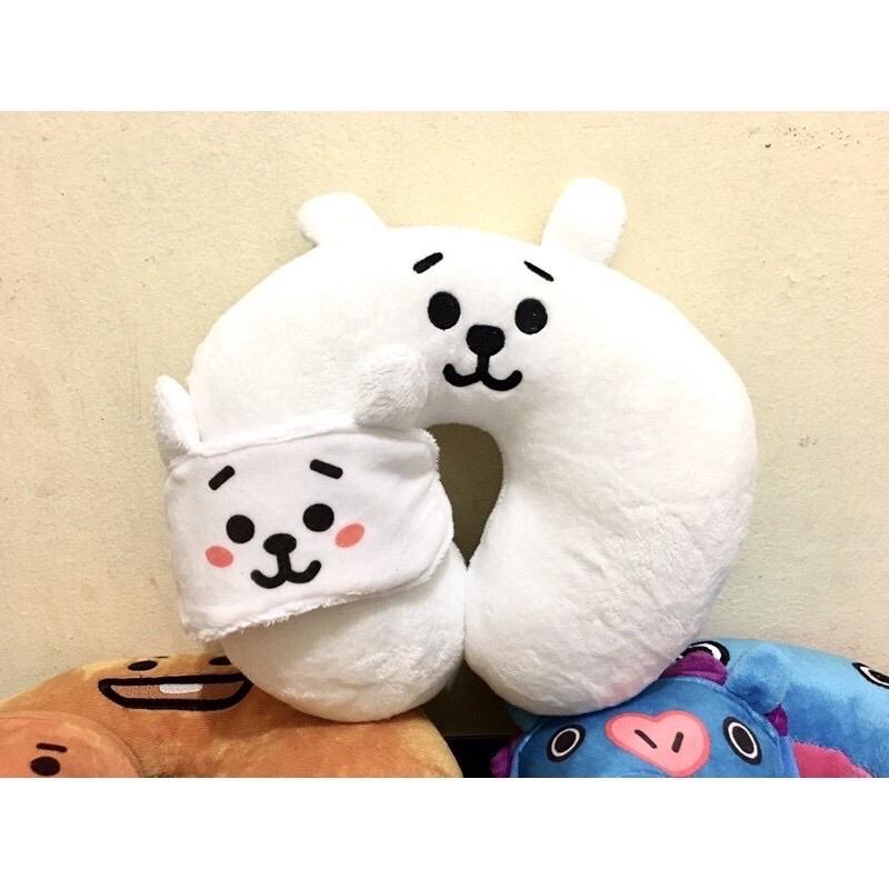 (FREE PENUTUP MATA )Bantal leher bt korea kpop 8karakter Bed Hadiah 7