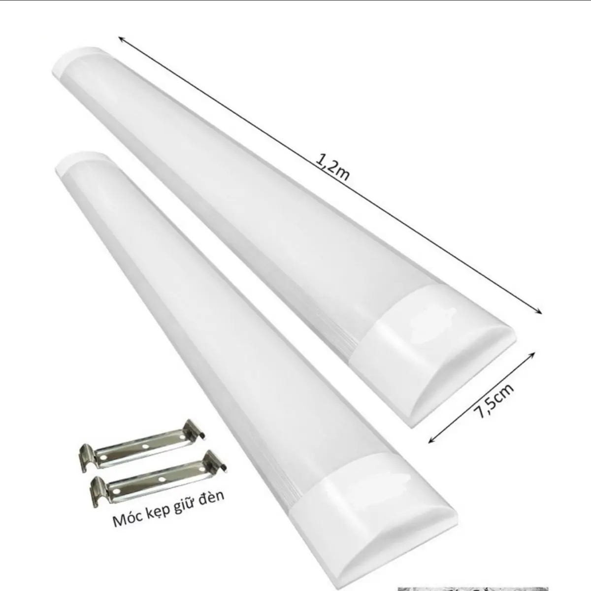 Combo 5 đèn bán nguyệt ốp tường 36w