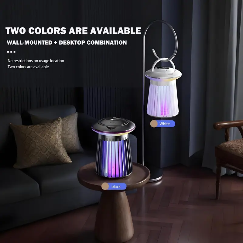Mosquito Killer, 2000mAh High Power Electronic Mosquito Killer, Flytrap Patio Insect Killer for Home, Kitchen, Backyard 7