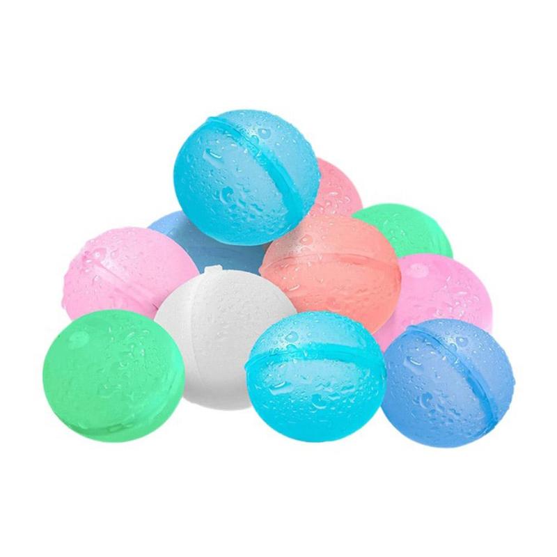 Product Introduction of Magnetic Waterfall Balls Soft Reusable Water Balloons Self Sealing Silicone Party Pool Water Games 28