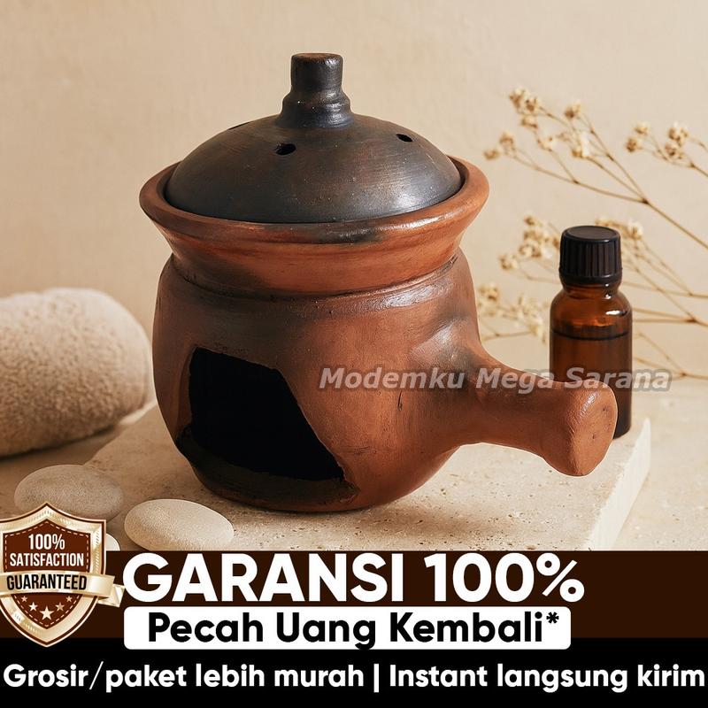 Anglo Gerabah Aromaterapi Dupa Ratus Menyan Bukhur – Tungku Bakar Tanah ...