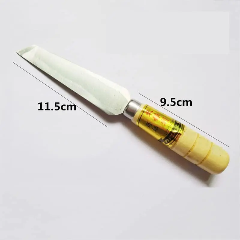 Combo 4 Chiếc Dao Gọt Hoa Quả Cán Gỗ, Lưỡi Bằng Thép Dài 21cm ( 4 CÁI) 6