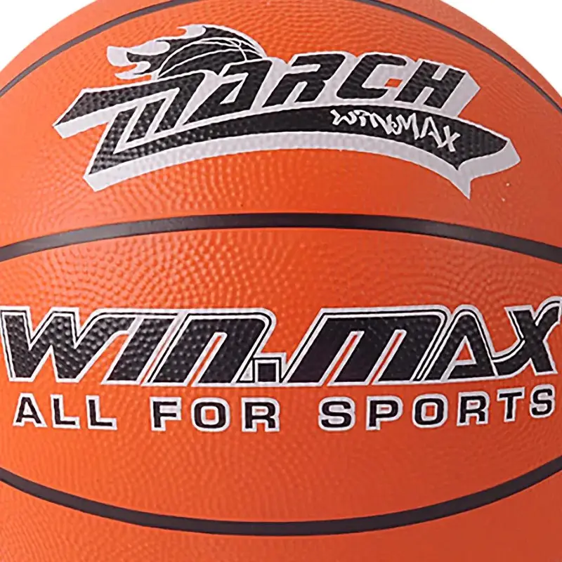Training Basketball, 1 Count Indoor & Outdoor Wear-resistant Rubber Basketball, Sports Equipment For Home & School & Outdoor 5