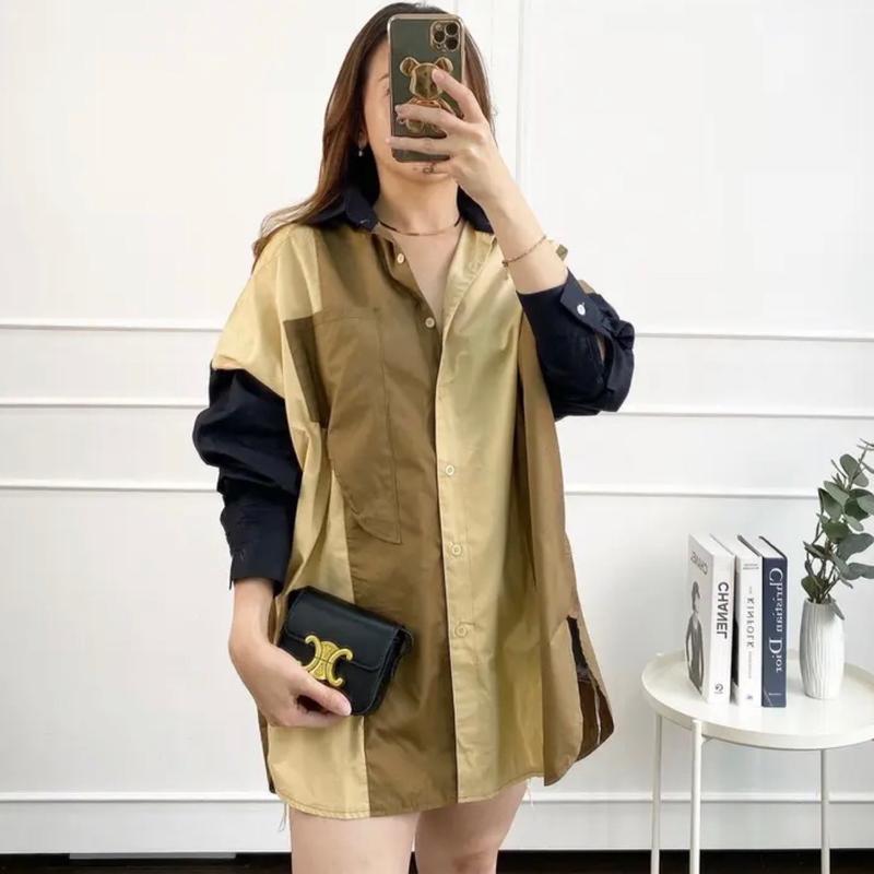 Kemeja Katun Poplin Dua Ukuran - CHIKA 1