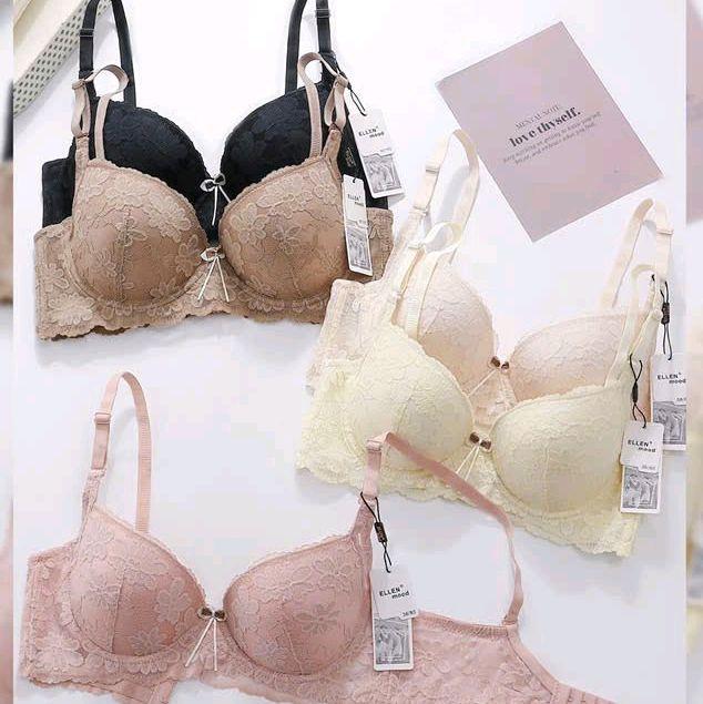 combo 1 đến 3 áo ngực nữ fom trái ngực lớn có gọng mút mỏng 1cm. áo lót nữ hàng thái, áo ren( FOM CÚP B chuẩn ) bản lưng 3 móc cài cao cấp ( mã Y27 ) Women Bra Top áo ngực fom lớn