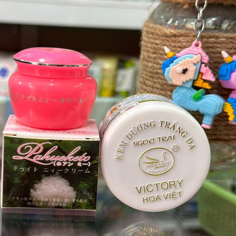 Combo kem Hoa Việt Ngọc Trai và kem Tuyết Nhĩ hỗ trợ dưỡng trắng da