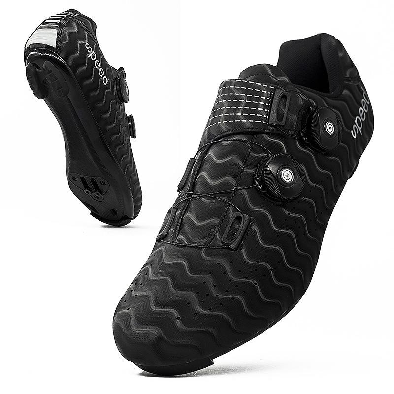 Product Introduction of Factory Direct Sale Road Race Outdoor Bicycle Cycling Shoes Double Swivel Buckle Large Size Export Lockable Cycling Shoes No 10