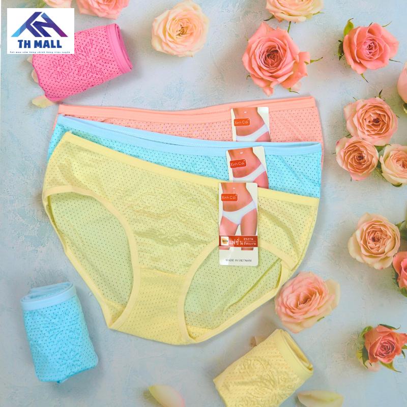 10 Quần Lót Nữ thun mát Thông hơi 40-55kg thoáng khí 3600