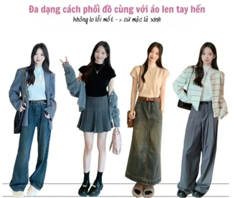 Product Introduction of Áo len tay hến cho ce Mix cả tủ đồ đều xinh. Áo mặc 4 mùa (Từ 40/65kg) 33