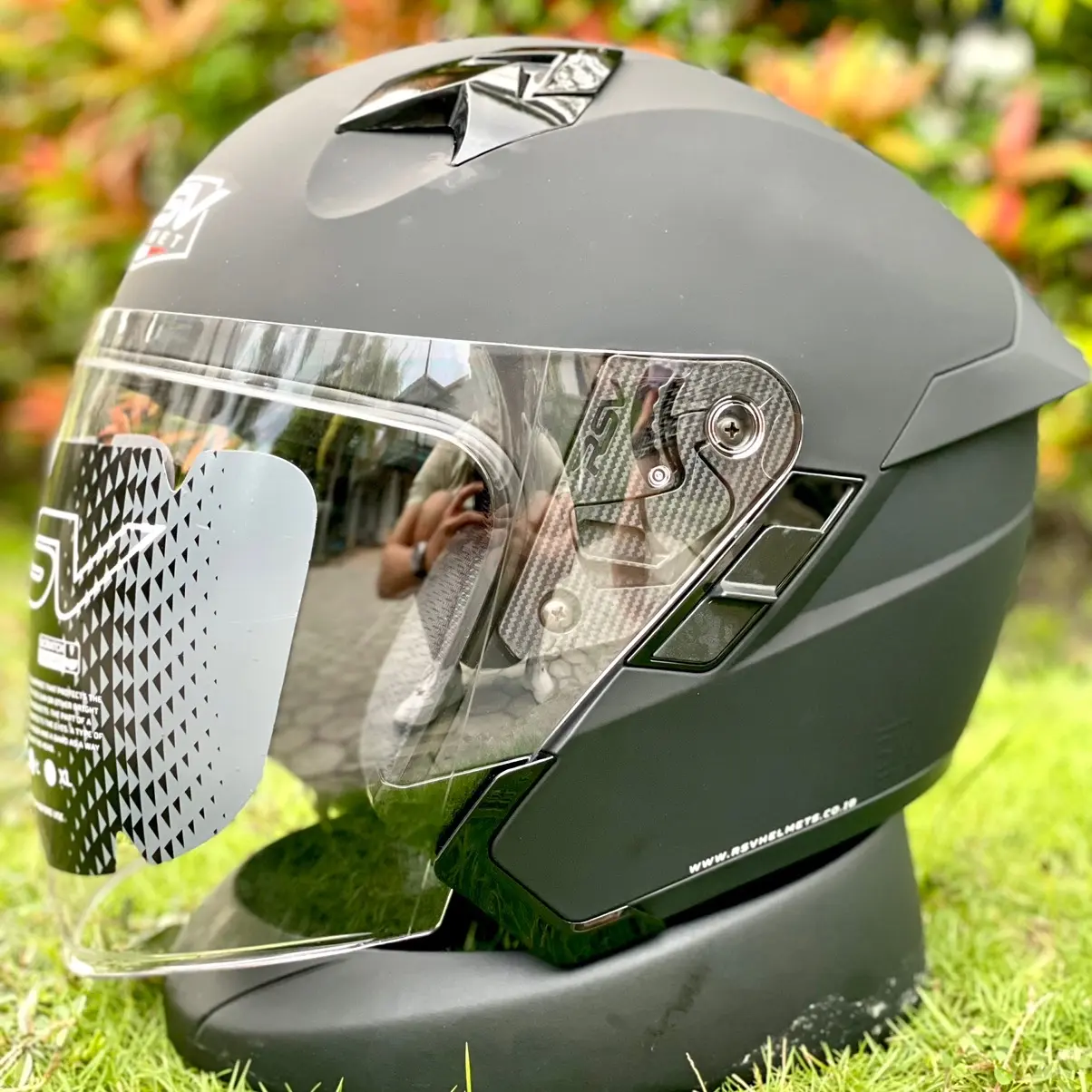 Helm Dewasa Rsv Sv300 Half Face Sni Motorcycle Visor