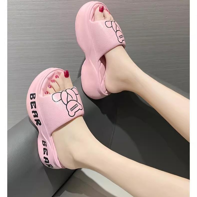 6689-Dép đế mềm chống trượt Khử mùi nữ Hợp thời trang phong cách đơn giản chất liệu EVA DéP Slipper Đồng Có Quai 4