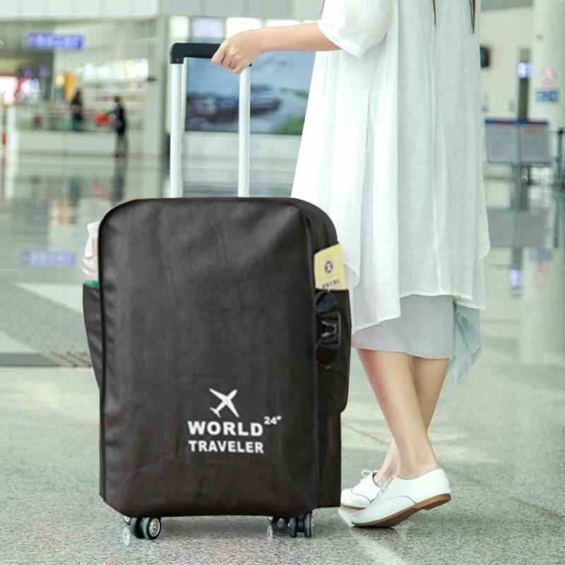 Bọc Vali Du Lịch, Hàng Mới Về, 20-30 Inch, Chống Bụi, Chống Mài Mòn, Bọc Bảo Vệ Vali Chống Thấm Nước, Thích Hợp Cho Vali, Bảo Vệ Hành Lý 4