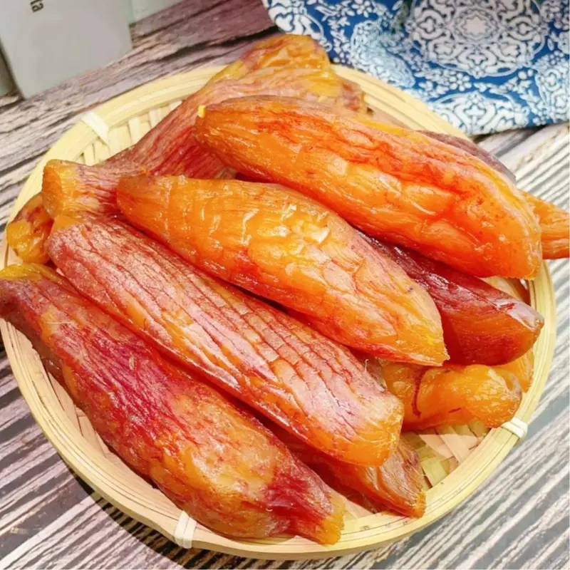 (COMBO 2KG) KHOAI LANG SẤY DẺO ĐÀ LẠT NGUYÊN CHẤT KHÔNG ĐƯỜNG HÚT CHÂN KHÔNG NGUYÊN CỦ  Ăn Vặt Food Thức Ăn  Snack Sweet Potato Parlour 1