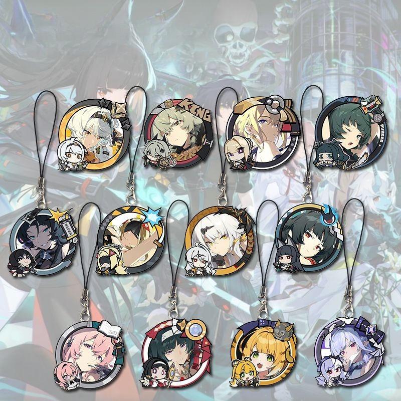 Game Zenless Zone Zero Acrylic Keychain Yixuan Ju Fufu Evelyn Hoshimi Miyabi…