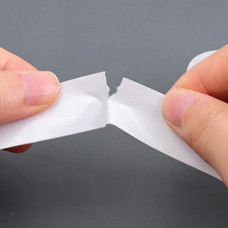 Product Introduction of Double Sided Adhesive Tape Ultra-thin White Strong Tape Sticker for Office Craft Double Sided Tape Sticky Paper School Supplies 11