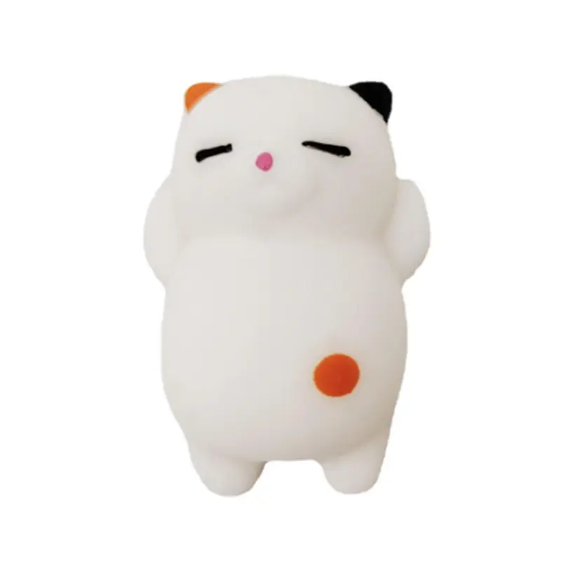 Đồ Chơi Squishy Mochi Thú Cưng, Thiết Kế Hình Động Vật Mèo Dễ Thương, Quà Tặng Bóp, Đồ Chơi Giảm Căng Thẳng, Đồ Chơi Giải Tỏa Căng Thẳng 7