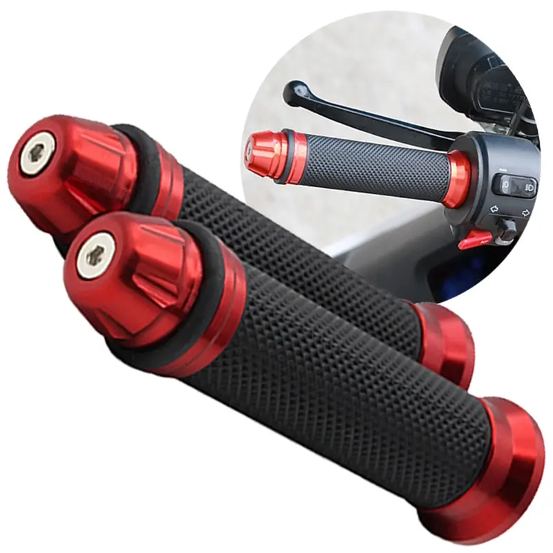Universal 22mm Motorcycle Grips Cover Motorcross Bicycle Scooter Rubber Handlebar Motorbike Modified Throttle Grip Moto Styling
