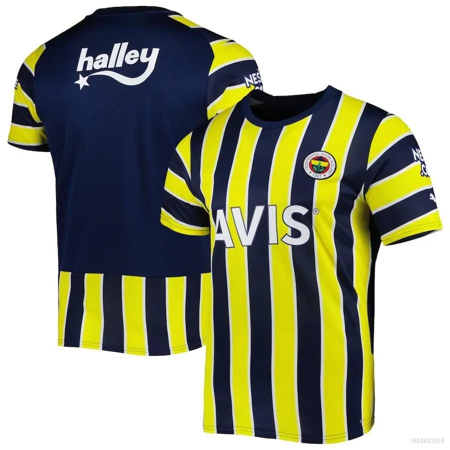 Jay  23 Fenerbahce SK Home Jersey Football Tshirts Short Sleeve Sports Tops Plus Size raiden  metal