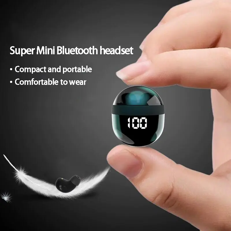 Tai Nghe Bluetooth Không Dây, TWS Superbass Sk18, Thông Minh, Có Mic, Tai Nghe Cảm Ứng, Giảm Tiếng Ồn, Nhỏ Và Vô Hình, Miễn Phí Vận Chuyển Nhét Tai Nghe Nhạc Earphone