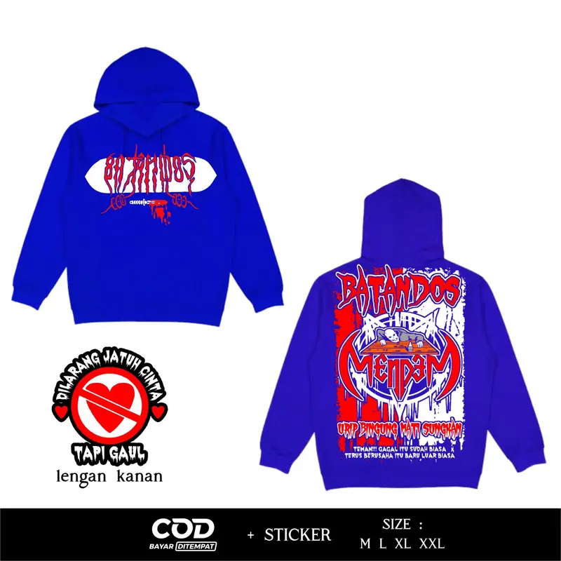 Hoodie Netral Batandos Mendem Urip Bingung Mati Sungkan Sablon DTF Desain Terbaru By Inzavibe 3