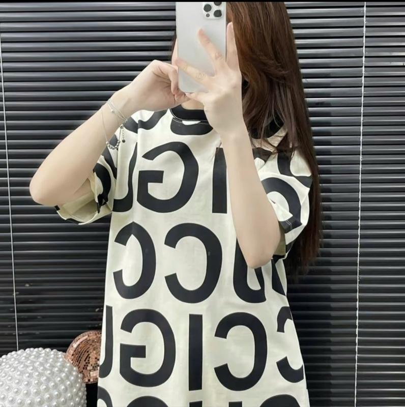 Áo phông nam nữ Premium Cotton in hoạ tiết chữ monogram than be tràn thân dày dặn boy phố AP372P Menswear Nhung Menswear Nhung Đen 4