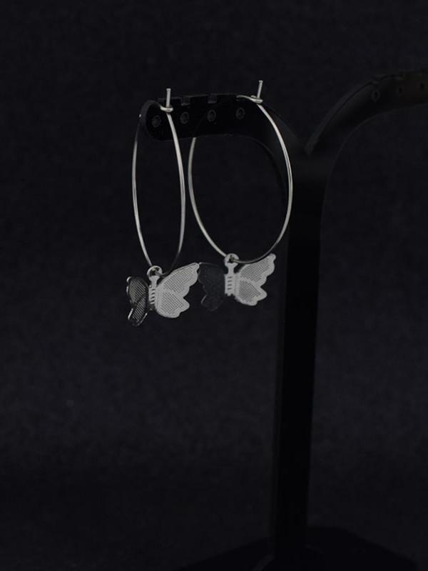 Butterfly Design Earrings, Fashionable Jewelry for Women & Girls, Trendy All-match & Exquisite Jewelry for Birthday Gift 5