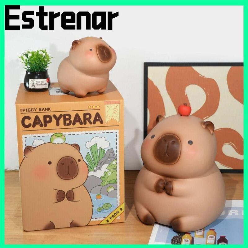 Product Introduction of Capybara Cute Cartoon Guinea Pig Piggy Bank, Home Decoration Desktop Crafts Children's Gifts Saving Money Bank 0