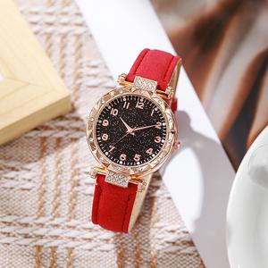 นาฬิกาผู้หญิง สายหนังด้าน จอแสดงผลดิจิตอล เรืองแสง เหมาะสำหรับนักเรียน นาฬิกาควอทซ์อิเล็กทรอนิกส์ ดีไซน์เรียบง่าย ทันสมัย