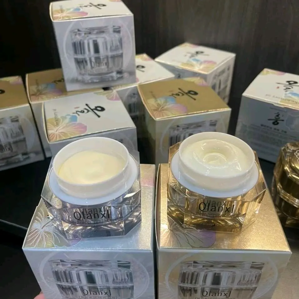 Kem Qlanxl Hàn Quốc Combo Ngày Đêm  Hỗ trợ làm mờ nám tàn nhang dưỡng trắng , Skincare